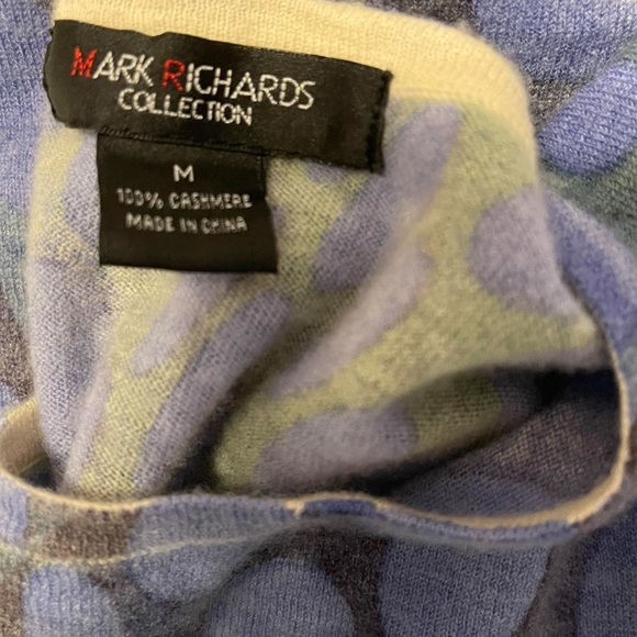 Mark Richards colorful cashmere sweater - Picture 6 of 6